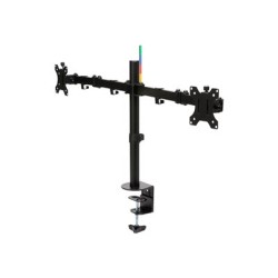 Kensington SmartFit Ergo Dual Extended Monitor Arm - Montážní sada - nastavitelné rameno - pro 2 monitory - kov - černá