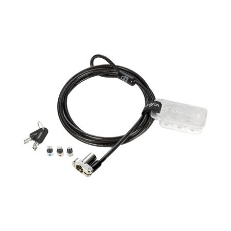 Kensington Universal 3-in-1 Keyed Laptop Lock - Standard Keyed - Bezpečnostní kabelový zámek - 1.8 m
