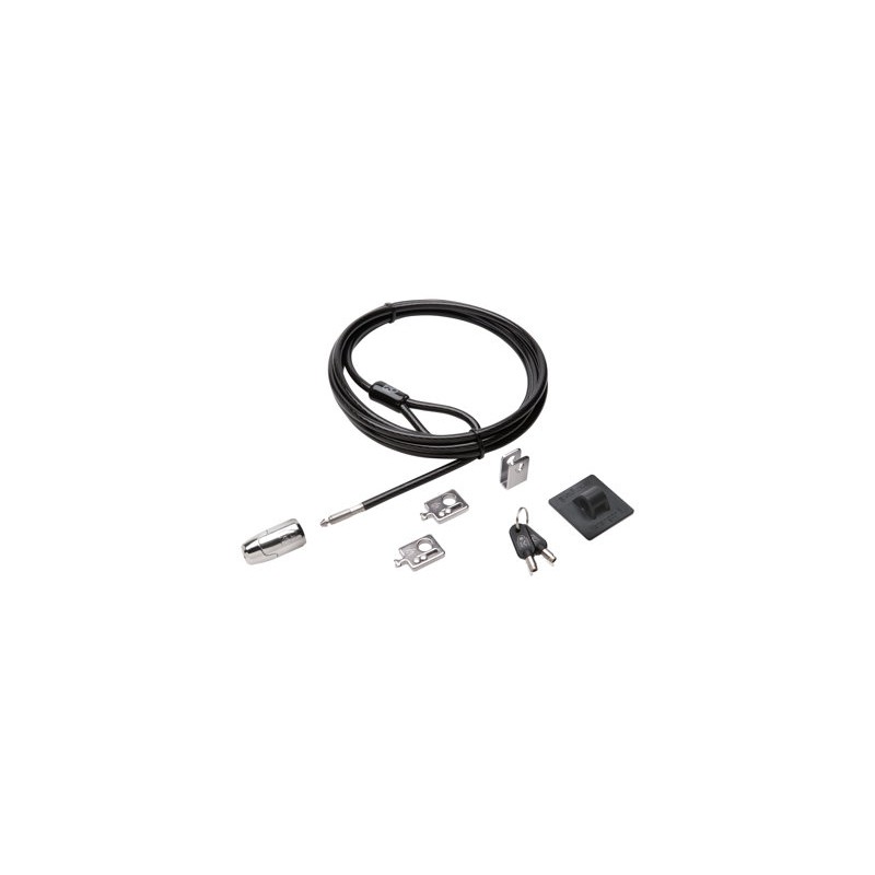 Kensington Desktop and Peripherals Standard Keyed Locking Kit 2.0 - Bezpečnostní kabelový zámek - 2.4 m