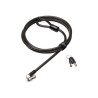 Kensington MicroSaver 2.0 Keyed Ultra Laptop Lock - Bezpečnostní kabel - stříbrná