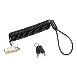 Kensington Slim NanoSaver 2.0 Portable Keyed Laptop Lock - Bezpečnostní kabelový zámek - 1.8 m