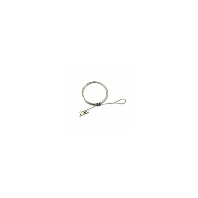 Kensington NanoSaver 2.0 EQ - Bezpecnostní kabelový zámek - kombinace, resetovatelný - stríbrná - 1.8 m
