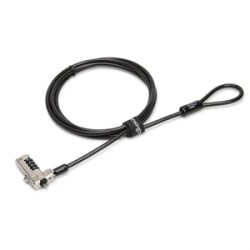 Kensington N17 Combination Cable Lock for Dell Devices with Wedge Slots - Bezpečnostní kabelový zámek - 1.8 m