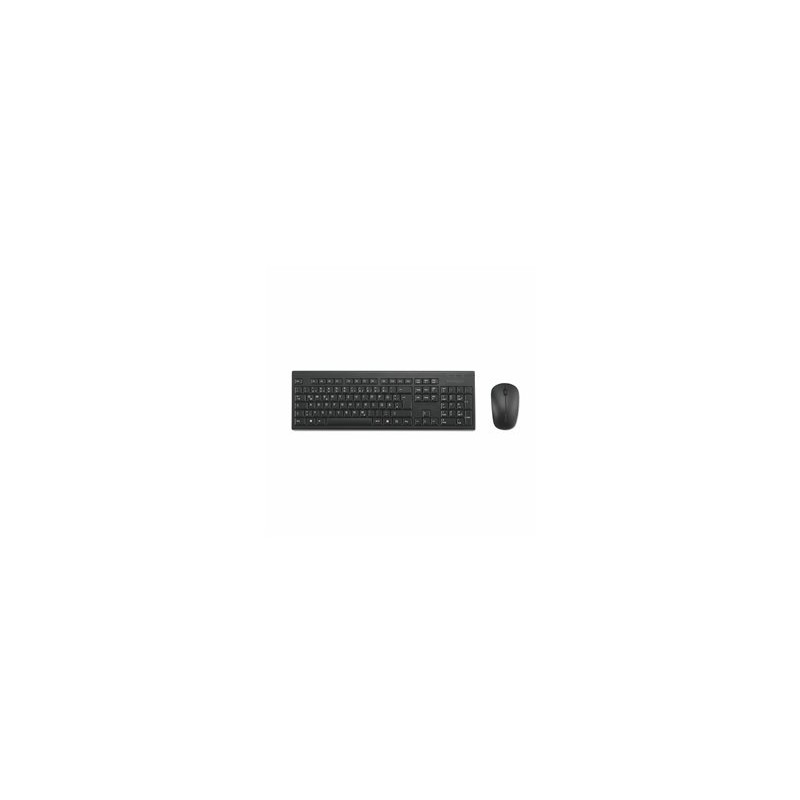 Kensington KM150 EQ - Klávesnice a sada myši - full size - bezdrátový - 2.4 GHz - QWERTZ - FSC karton