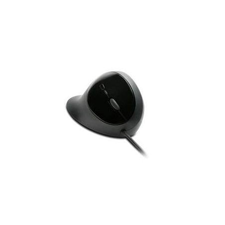 Kensington Pro Fit Ergo - Myš - ergonomický - 5 tlačítka - kabelové - USB - černá - maloobchod