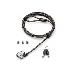 Kensington ClickSafe 2.0 3-in-1 Keyed Laptop Lock - Master Keyed - Bezpečnostní kabelový zámek - 1.8 m