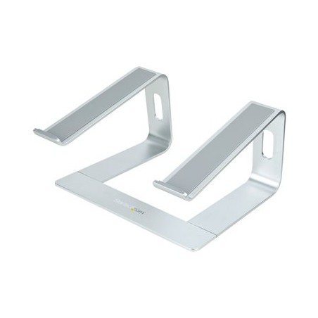 StarTech.com Laptop Stand for Desk, 5kg/11lb, Aluminum, Silver, Ergonomic - Stojánek na notebook - 13" - 17" - stříbrná