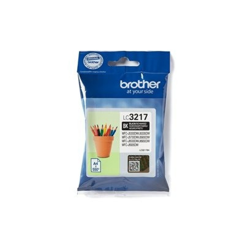 Brother LC3217BK - Černá - originální - inkoustová cartridge - pro Brother MFC-J5335DW, MFC-J5730DW, MFC-J5930DW, MFC-J6935DW