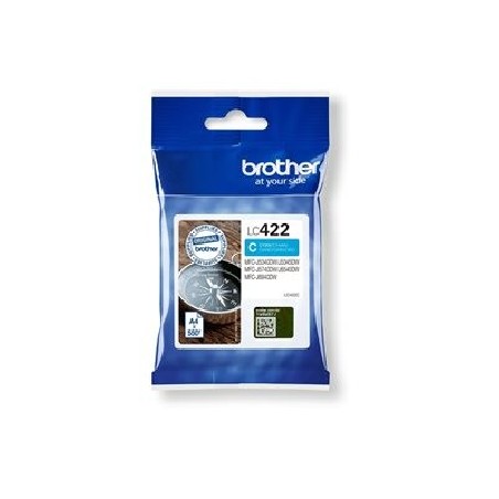 Brother LC422C - Azurová - originální - inkoustová cartridge - pro Brother MFC-J5340DW, MFC-J5340DWE, MFC-J5345DW, MFC-J5740DW