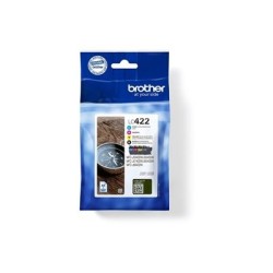Brother LC422 Value Pack - 4-balení - černá, azurová, purpurová, žlutá - originální - inkoustová cartridge - pro Brother