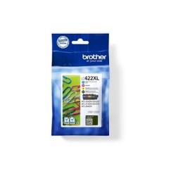 Brother LC422XL - 4-balení - černá, žlutá, azurová, purpurová - originální - inkoustová cartridge - pro Brother MFC-J5340DW