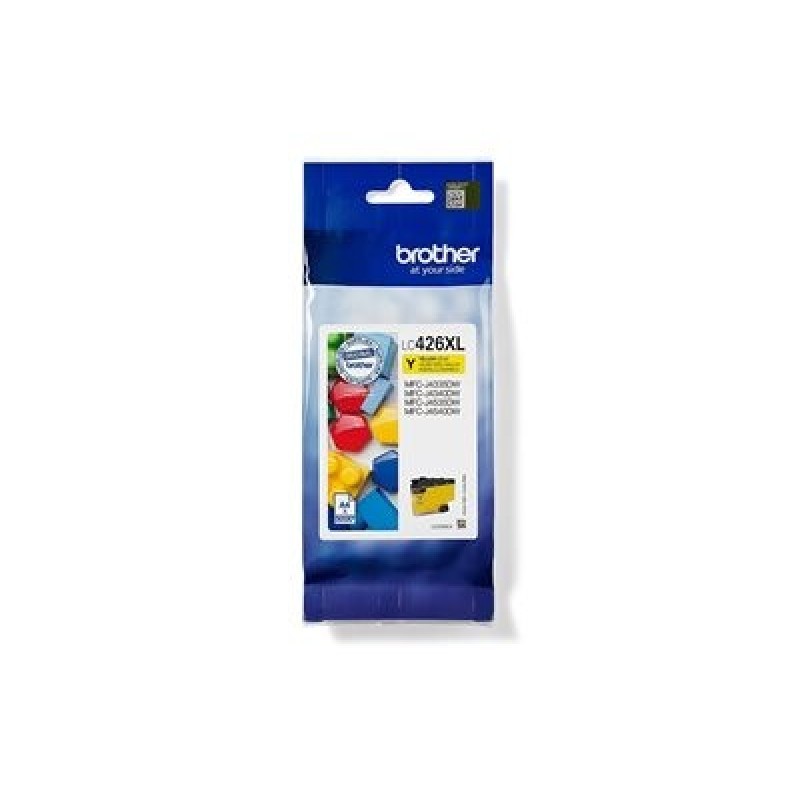 Brother LC426XLY - Vysoká výtěžnost - žlutá - originální - inkoustová cartridge - pro Brother MFC-J4335, MFC-J4340, MFC-J4540