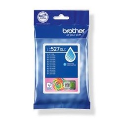 Brother LC527XLC - Vysoká výtežnost - azurová - originální - polštárový balícek - inkoustová cartridge - pro Brother