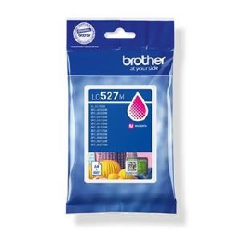 Brother LC527M - Purpurová - originální - polštárový balícek - inkoustová cartridge - pro Brother MFC-J4350DW, MFC-J4550DW