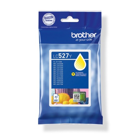 Brother LC527Y - Žlutá - originální - polštárový balícek - inkoustová cartridge - pro Brother MFC-J4350DW, MFC-J4550DW