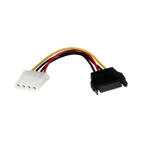 StarTech.com 6in SATA to LP4 Power Cable Adapter - F/M - Power adapter - SATA power (M) to 4 pin internal power (F) - 5.9 in