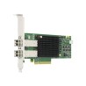 Emulex LPe31002 Gen 6 (16Gb), dual-port HBA (upgradeable to 32Gb) - Adaptér hostitelské sběrnice - PCIe 3.0 x8 - 16Gb Fibre