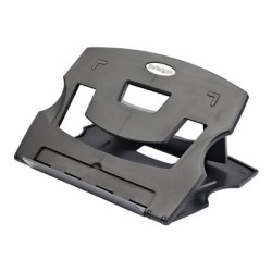 StarTech.com Portable Laptop Stand - Adjustable Laptop Stand - Ergonomic Laptop Desk Stand - Laptop Riser for Desk (LTRISERP)