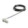 StarTech.com 6.5' (2m) Laptop Cable Lock, Nano Slot Compatible 4 Digit Combination Security Cable Lock, Serialized Anti-Theft