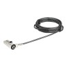 StarTech.com 6.5? (2m) Laptop Cable Lock, 4 Digit Combination Laptop/Desktop Security Cable Lock for Wedge Slot