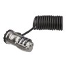 StarTech.com 6ft (1.8m) Self-Coiling Laptop Cable Lock, Portable 3-Digit Combination Security Cable Lock for K-Slot