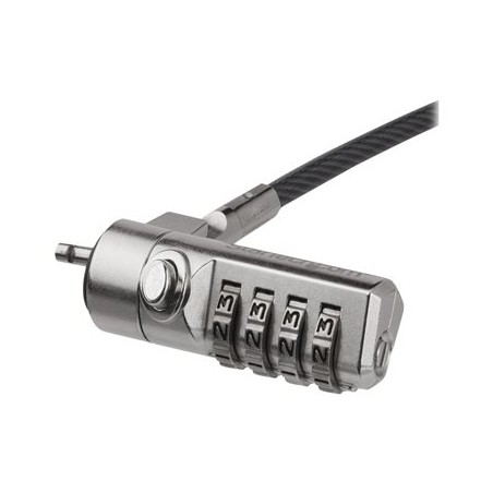 StarTech.com 6.5ft (2m) Laptop Cable Lock, 4 Digit Combination Laptop/Desktop Security Cable Lock for K-Slot