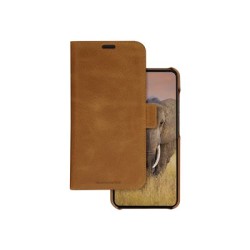 dbramante1928 Lynge - Pouzdro s klopou pro mobilní telefon - kůže - bronz - pro Samsung Galaxy S24
