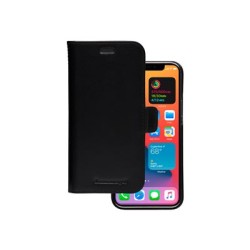 dbramante1928 Lynge - Pouzdro s klopou pro mobilní telefon - kůže full-grain - černá - pro Apple iPhone 12, 12 Pro