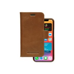 dbramante1928 Lynge - Pouzdro s klopou pro mobilní telefon - kůže full-grain - bronz - pro Apple iPhone 12 mini