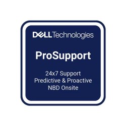 Dell Upgrade z 3 roky Basic Onsite na 5 roky ProSupport - Prodloužená dohoda o službách - náhradní díly a práce (pro notebooky)