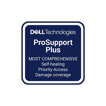 Dell Upgrade z 3 roky ProSupport na 3 roky ProSupport Plus - Prodloužená dohoda o službách - náhradní díly a práce - 3 let - na