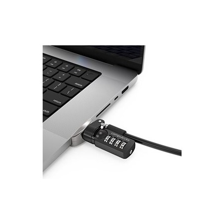 Compulocks Ledge Lock Adapter for MacBook Pro 16" M1, M2 & M3 with Combination Cable Lock - Nástavec zámku bezpečnostního slotu