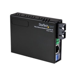 StarTech.com 10/100 Multi Mode Fiber Ethernet Media Converter SC 2 km - Konvertor médií s optickými vlákny - 100Mb LAN