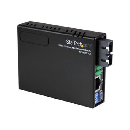 StarTech.com 10/100 Multi Mode Fiber Ethernet Media Converter SC 2 km - Konvertor médií s optickými vlákny - 100Mb LAN
