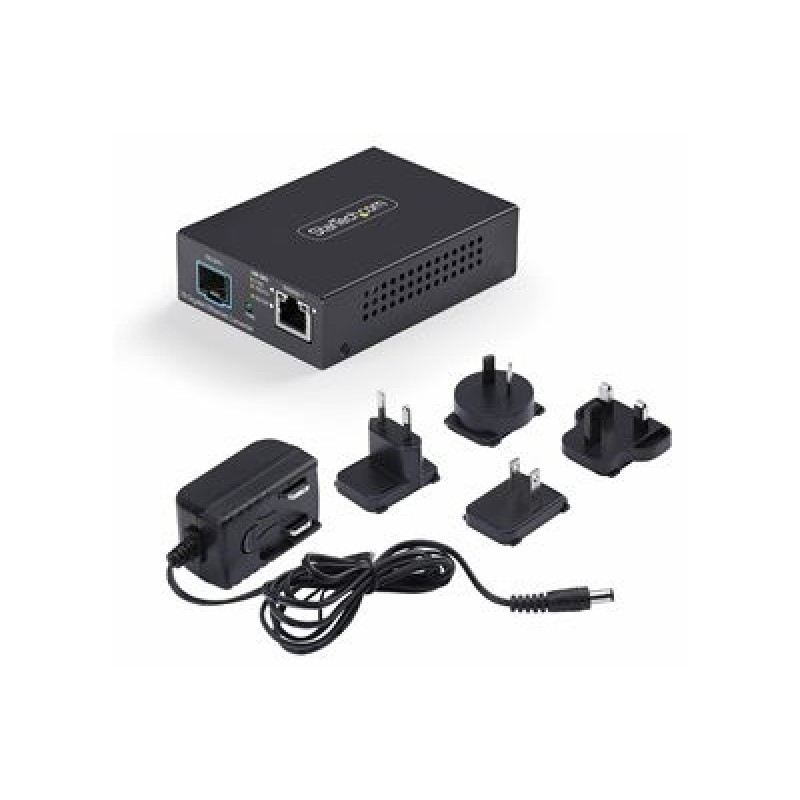 StarTech.com - Konvertor médií s optickými vlákny - 10GbE, 5GbE, 2.5GbE - pres vláknová optika - 10GBase-X, 10GBase-T
