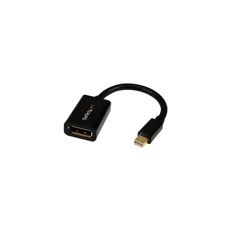 StarTech.com 6in Mini DisplayPort to DisplayPort Video Cable Adapter (MDP2DPMF6IN) - Kabel DisplayPort - Mini DisplayPort (M)