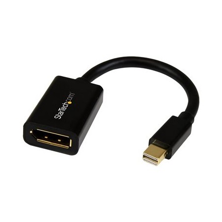 StarTech.com 6in Mini DisplayPort to DisplayPort Video Cable Adapter (MDP2DPMF6IN) - Kabel DisplayPort - Mini DisplayPort (M)