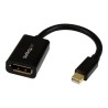 StarTech.com 6in Mini DisplayPort to DisplayPort Video Cable Adapter (MDP2DPMF6IN) - Kabel DisplayPort - Mini DisplayPort (M)