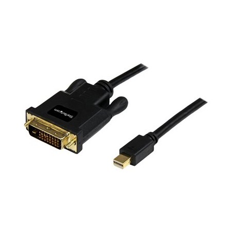 StarTech.com 6ft Mini DisplayPort to DVI Cable - M/M - mDP Cable for Your DVI Monitor / TV - Windows & Mac Compatible