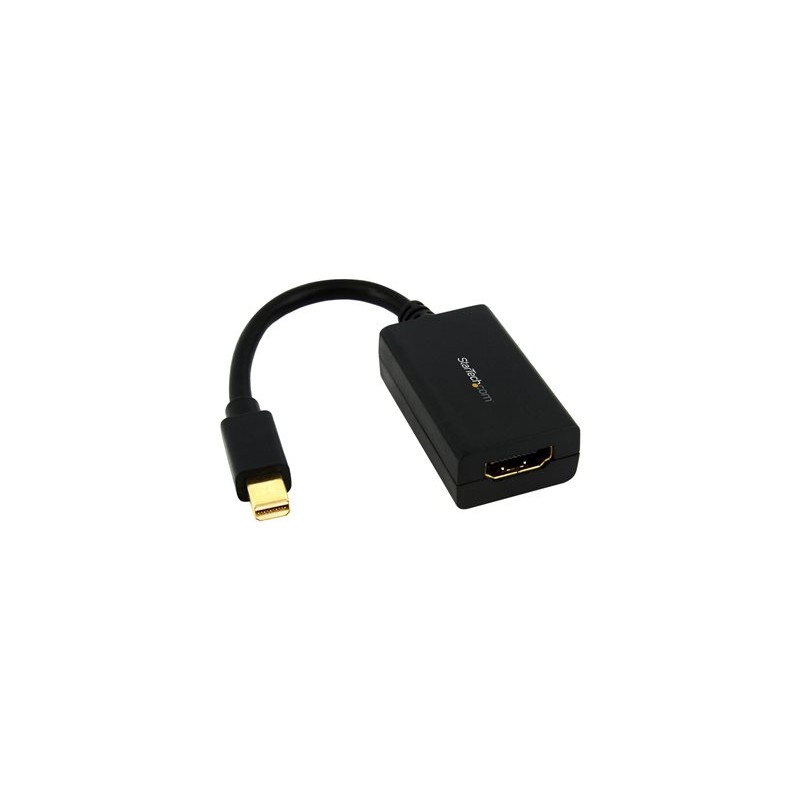 StarTech.com Mini DisplayPort to HDMI Adapter - 1080p - Thunderbolt Compatible - Mini DP Converter for HDMI Display or Monitor