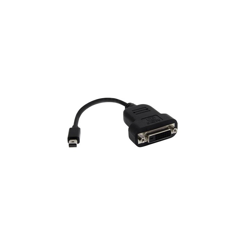 StarTech.com Mini DisplayPort to DVI Adapter - 1080p - Single Link - Active - Mini DP (Thunderbolt) to DVI Monitor Adapter