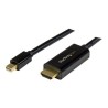 StarTech.com Mini DisplayPort to HDMI converter cable - 3 ft (1m) - mDP to HDMI adapter with built-in cable - (M / M) Ultra HD