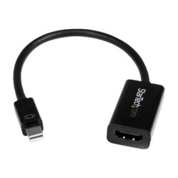 StarTech.com Mini DisplayPort to HDMI Audio / Video Converter - mDP 1.2 to HDMI Active Adapter for Ultrabook / Laptop - 4K @