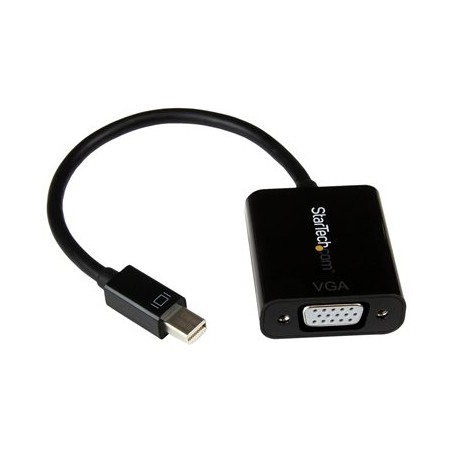 StarTech.com Mini DisplayPort to VGA Adapter - DisplayPort 1.2 - 1080p - Thunderbolt to VGA Monitor Adapter - Mini DP to VGA