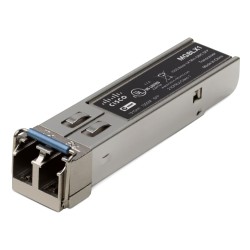 Cisco Small Business MGBLX1 - Transceiver modul SFP (mini-GBIC) - 1GbE - 1000Base-LX - jednoduchý režim LC - až 10 km - 1310 nm
