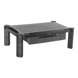StarTech.com Adjustable Monitor Riser - Large - Drawer - Monitors up to 32"- Adjustable Height - Desk Monitor Stand