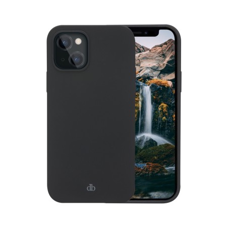 dbramante1928 Monaco - Zadní kryt pro mobilní telefon - kompatibilita s MagSafe - 100% recyklovaný plast - noční čerň - pro