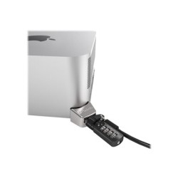 Compulocks Mac Studio Ledge Lock Adapter with Combination Cable Lock - Sada bezpečnostního zámku kabelu - pro Apple Mac Studio