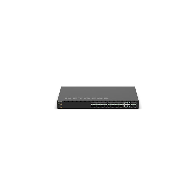 NETGEAR M4350 Series M4350-24F4X - Prepínac - L3 - rízený - 24 x 1/2.5 Gigabit SFP + 4 x combo 10 Gigabit SFP+ - proudení