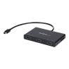 StarTech.com 3 Port Mini DisplayPort MST Hub - 4K 30Hz - Mini DP to HDMI Video Splitter for Multiple Monitors - mDP to HDMI